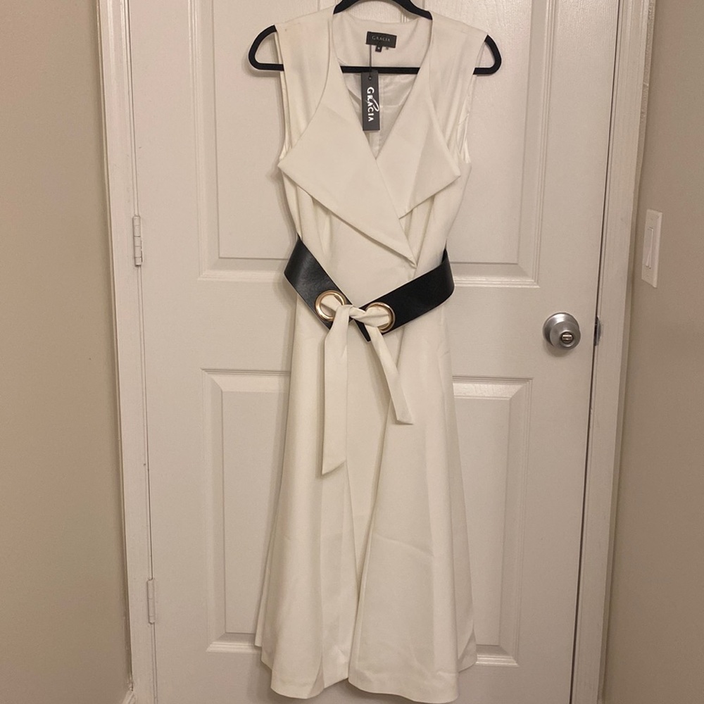 White dress